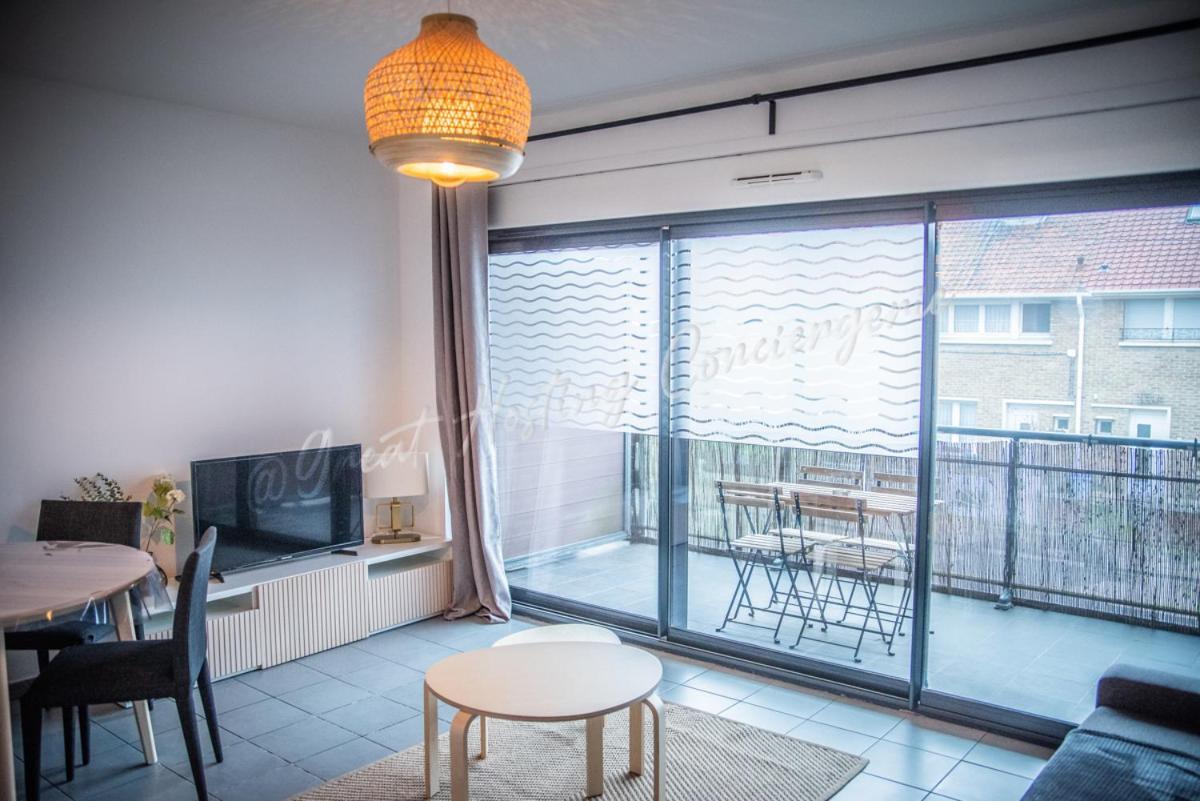 Le Samelie, Superbe Appartement Bray-Dunes Avec Stationnement Privatif Exterior foto